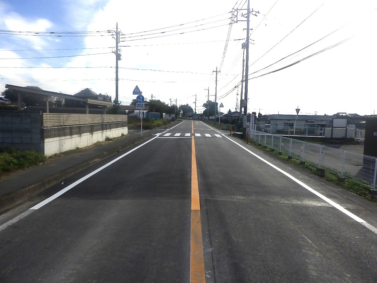 写真:社会資本総合整備(防災・安全)(地方道舗装)舗装補修工事の工事後